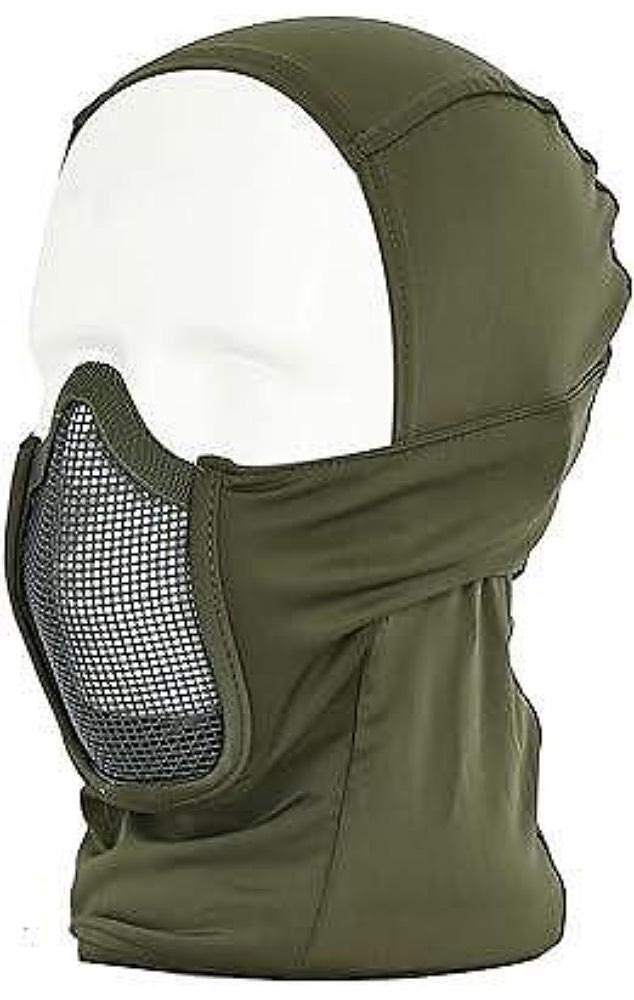 Balaclavă tactică cu mască de gură încorporată