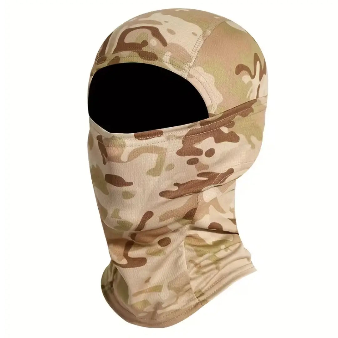 Balaclavă tactică camuflaj cu o singură deschidere - mască de față