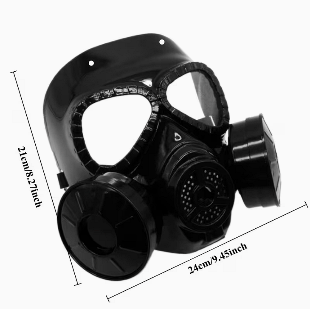 Masca tactică cu filtre duble – stil SWAT