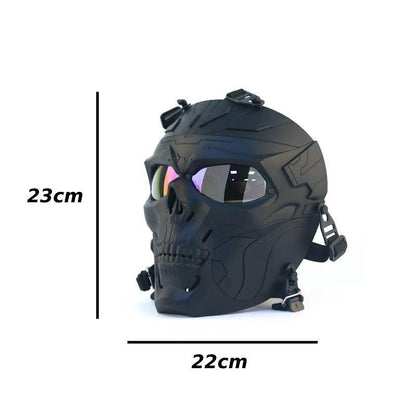 Masca tactică Skull Helmet cu vizor