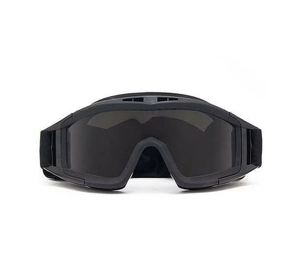 Masca de protecție tactică, ochelari anti-ceață