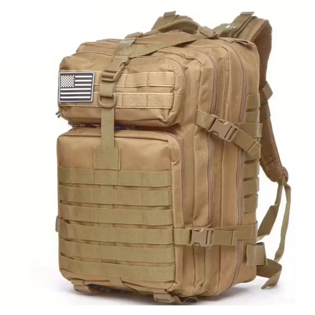 Rucsac tactic 45L, velcro cu steag SUA 900D