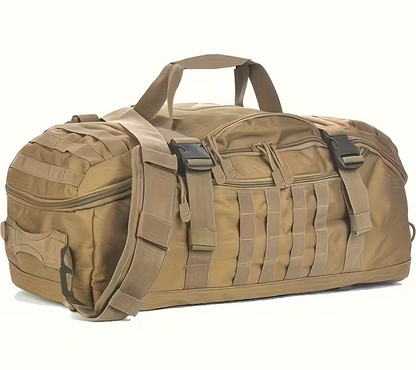 Rucsac tactic 3în1 45L cu sistem MOLLE – rucsac, geantă de voiaj și geantă de mână