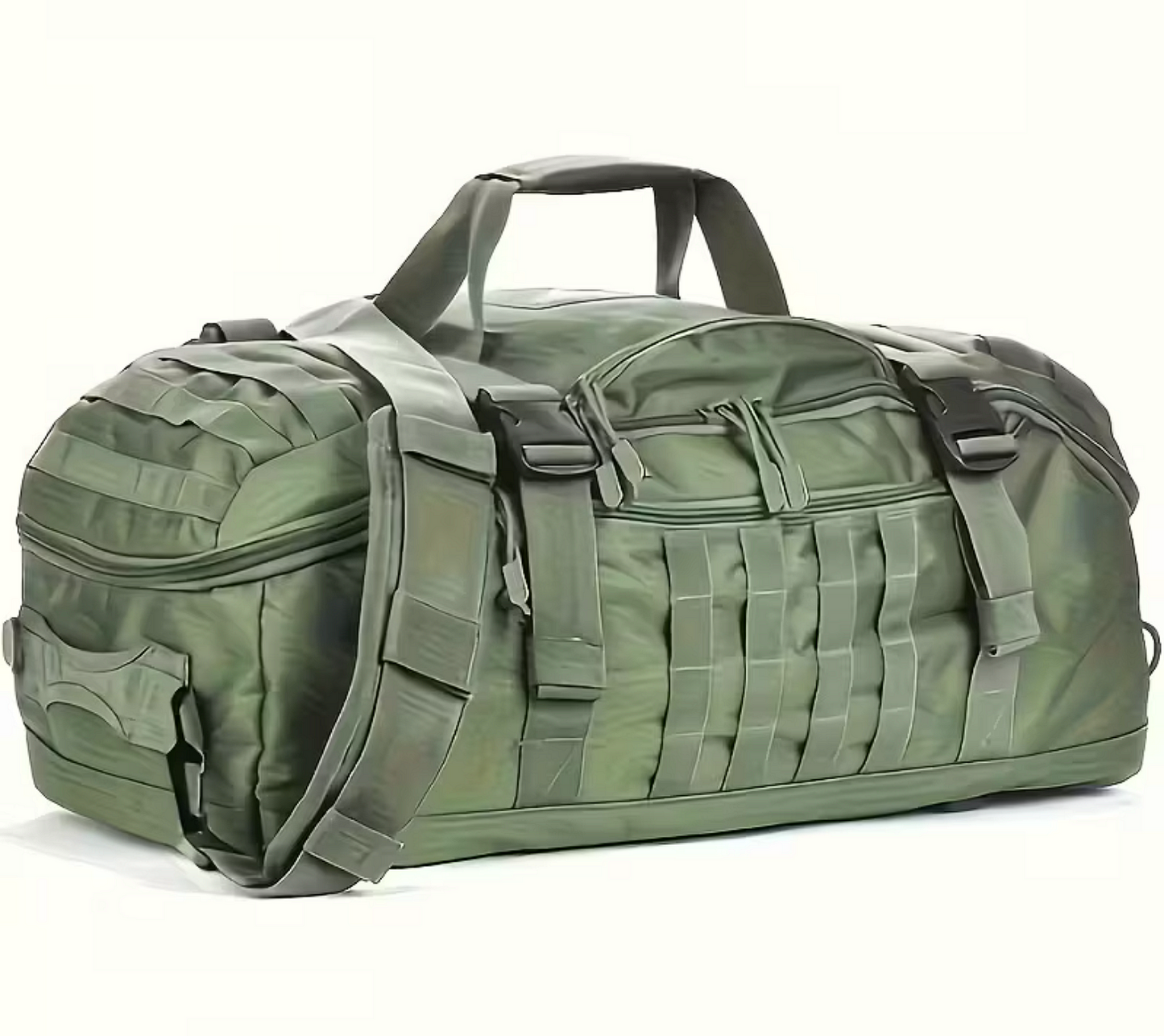 Rucsac tactic 3în1 45L cu sistem MOLLE – rucsac, geantă de voiaj și geantă de mână