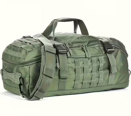 Rucsac tactic 3în1 45L cu sistem MOLLE – rucsac, geantă de voiaj și geantă de mână