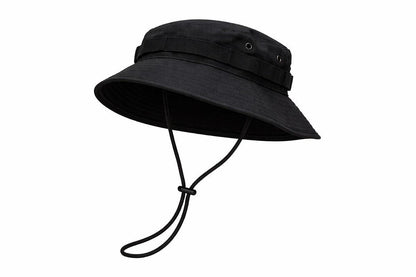 Pălărie tactică tip "Bucket" - cu șnur și orificii de ventilație