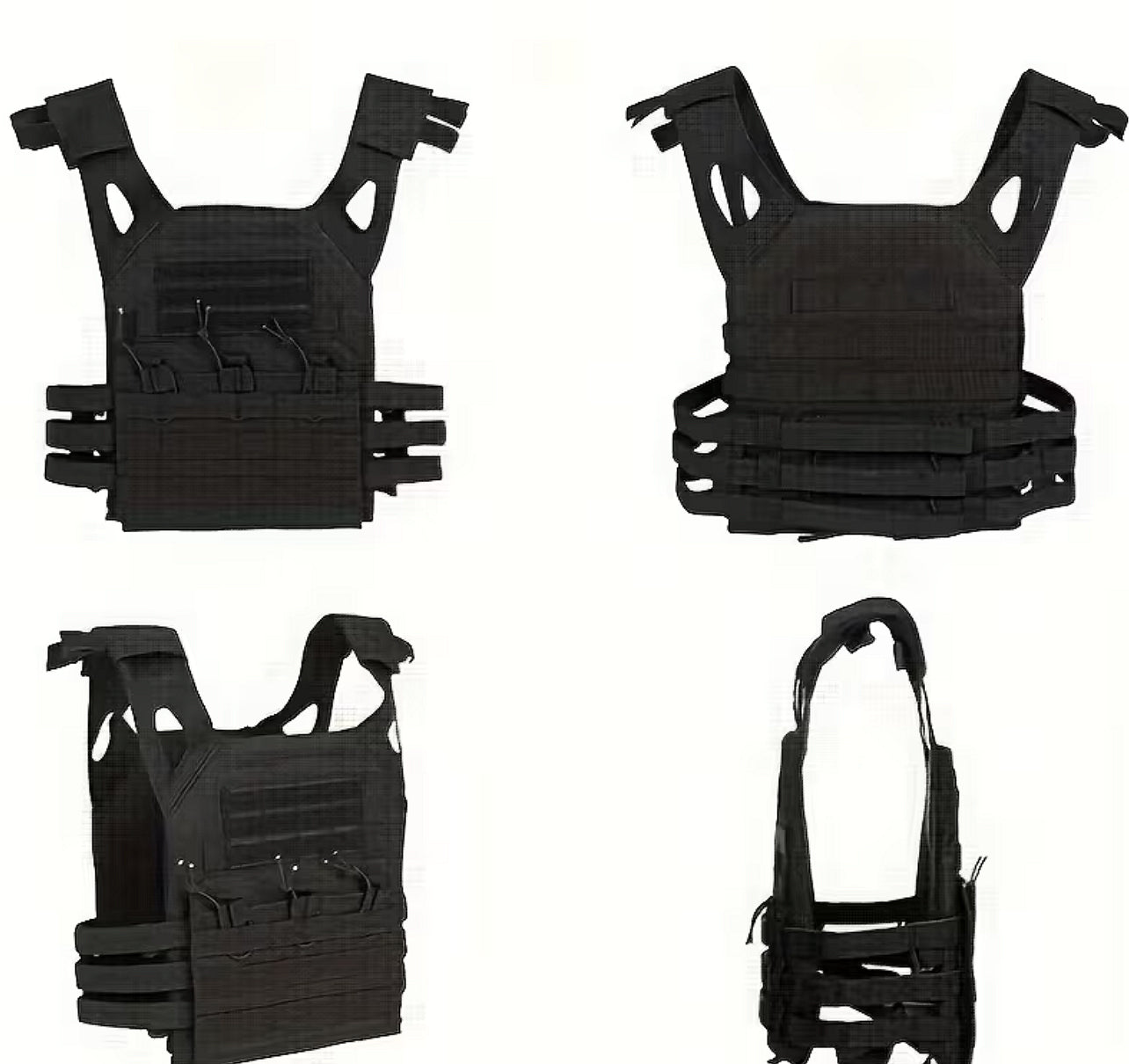 Vestă tactică Plate Carrier, sistem MOLLE, reglabilă