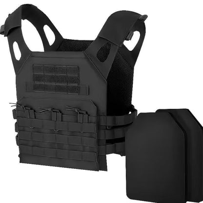 Vestă tactică Plate Carrier, sistem MOLLE, reglabilă
