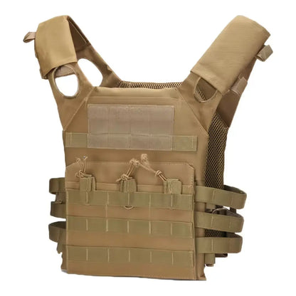 Vestă tactică Plate Carrier, sistem MOLLE, reglabilă