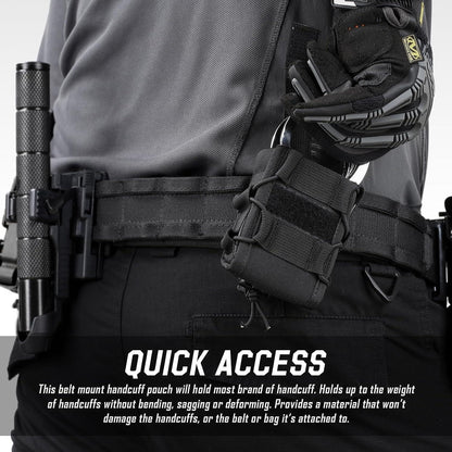 Toc tactic pentru cătușe, cu sistem MOLLE