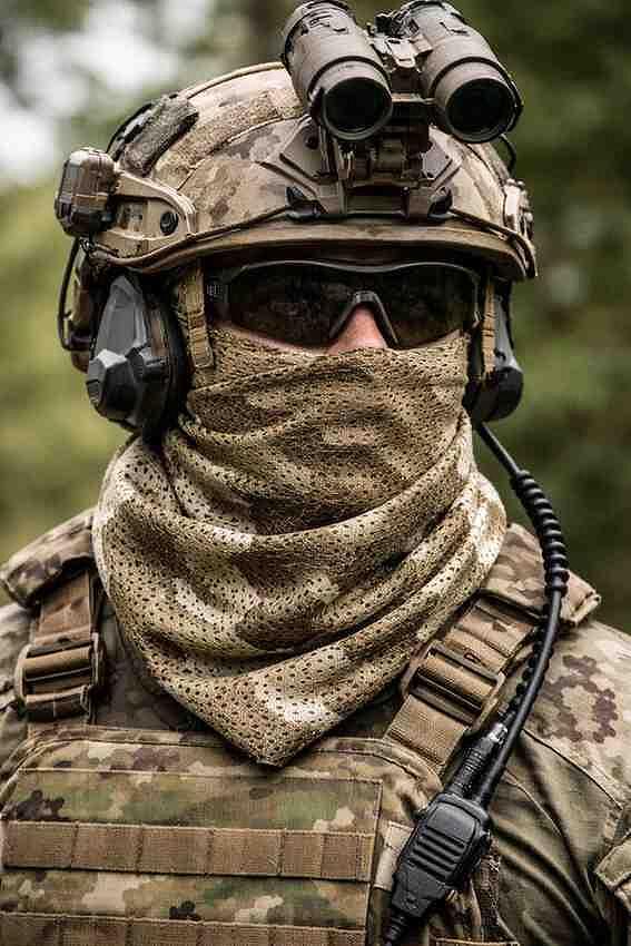 Eșarfă tactică tip plasă MESH