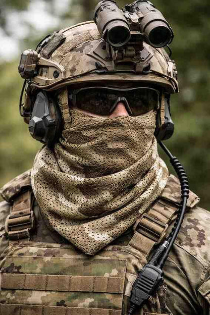 Eșarfă tactică tip plasă MESH