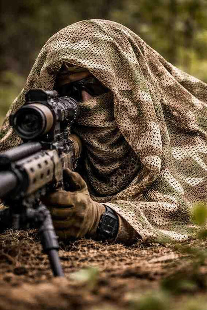 Eșarfă tactică tip plasă MESH