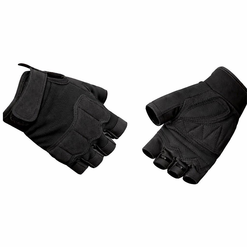 Mănuși tactice fără degete cu protecție întărită