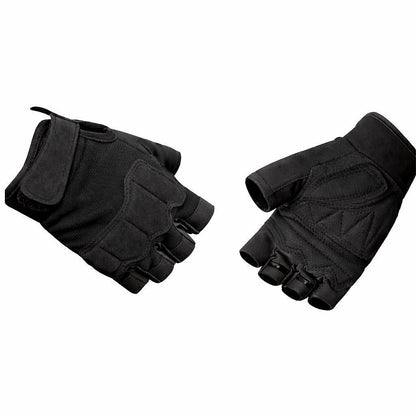 Mănuși tactice fără degete cu protecție întărită