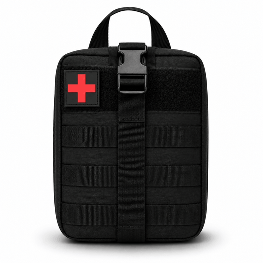 Trusă tactică MOLLE BlackAirsoft Rip-Away, geantă medicală de prim ajutor