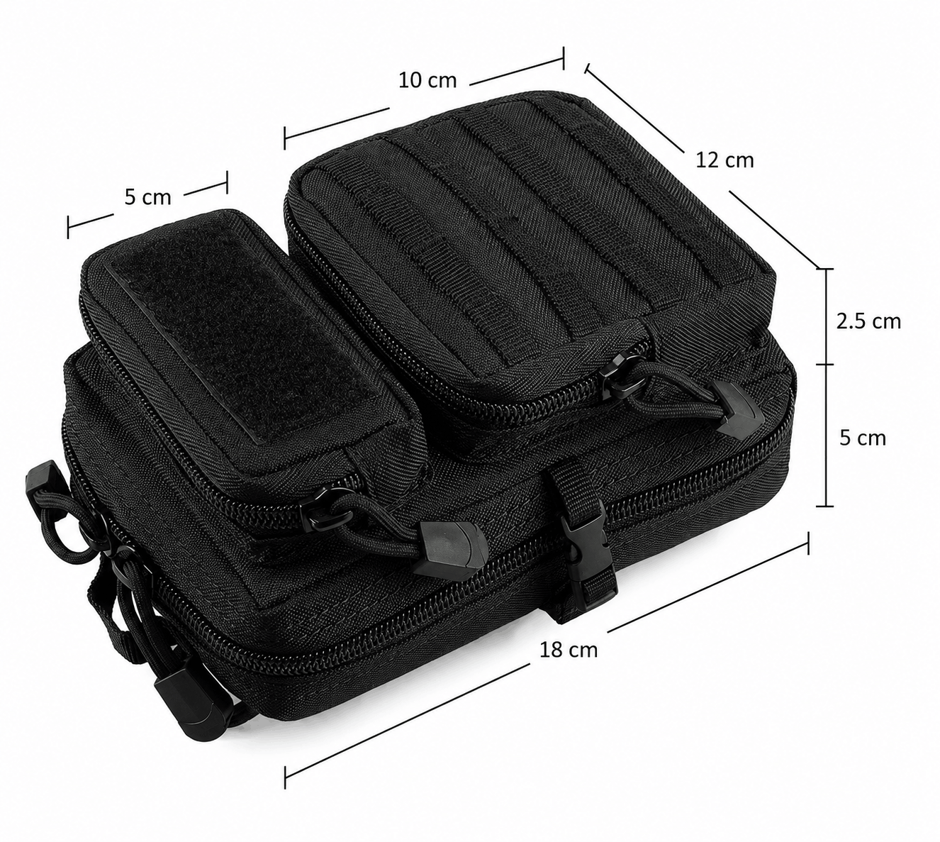 Geantă tactică modulară BlackAirsoft Mini Utility Pouch MOLLE