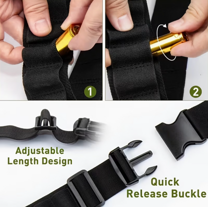 Bandolier tactic pentru 12 calibre