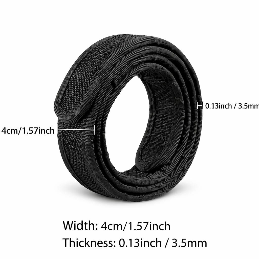 Curea tactică interioară 3.8cm (134cm) – Velcro Duty Belt
