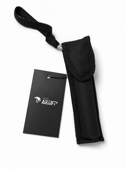 Baston telescopic din oțel Black Airsoft RAPTOR 40cm cu toc