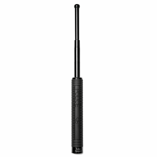 Baston telescopic oțel Black Airsoft POLICE 60cm cu toc