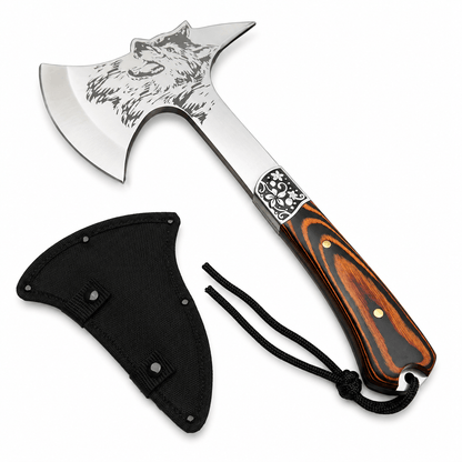 Topor de camping Wolf Edge cu husă