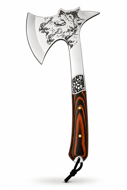 Topor de camping Wolf Edge cu husă