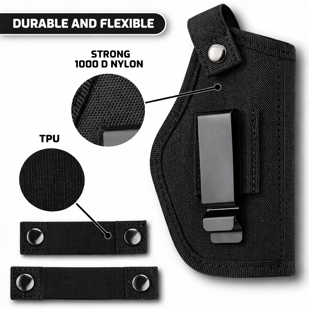 Toc intern pentru pistol, negru