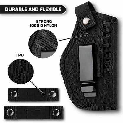 Toc intern pentru pistol, negru